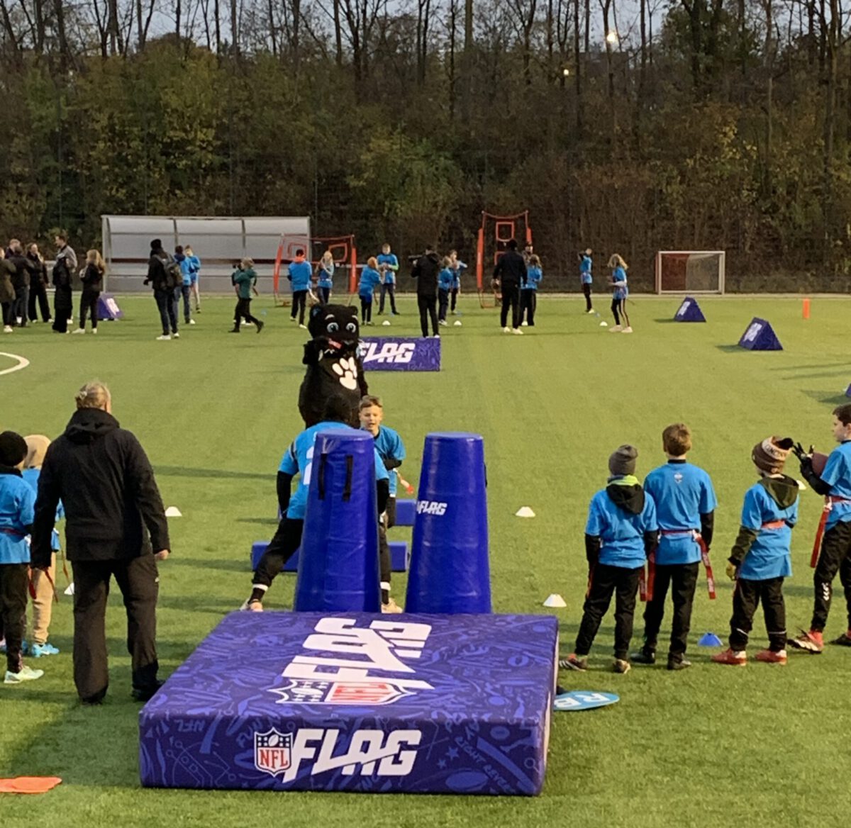 Trainingscamp der Extraklasse mit den Carolina Panthers